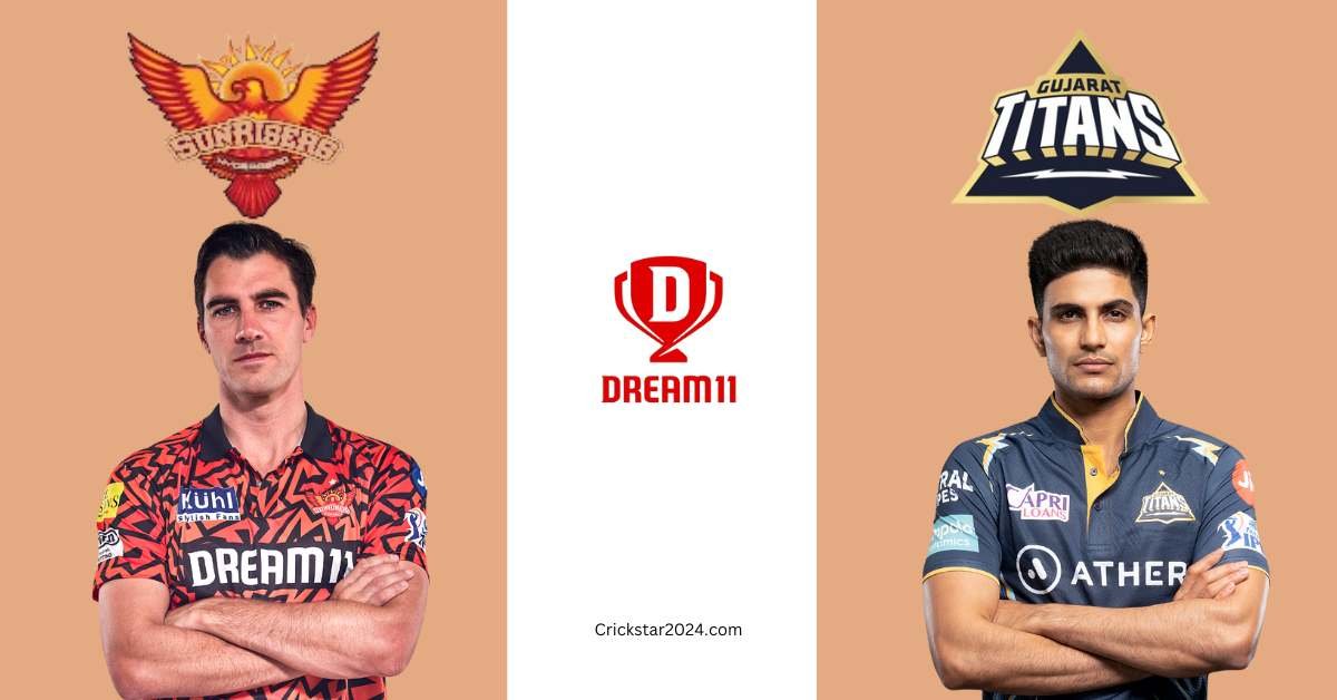 SRH VS GT: TODAY DREAM 11 PREDICTION, PITCH REPORT, H2H, AND WEATHER REPORT
